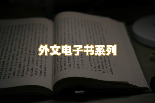 外文电子书系列